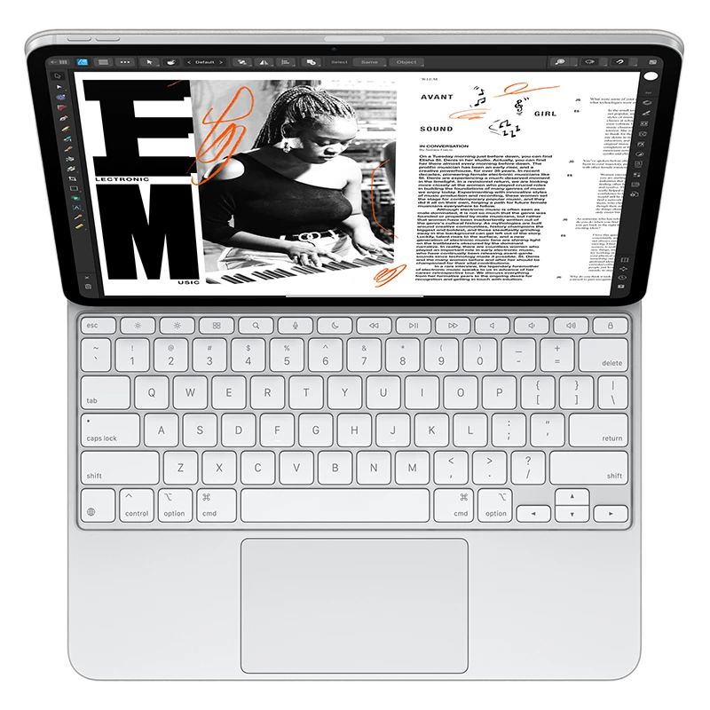 Tablet iPad Pro 13 Pulgadas 7 Generacion Teclado