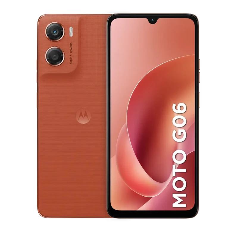 Celular Motorola Moto G06 Naranja
