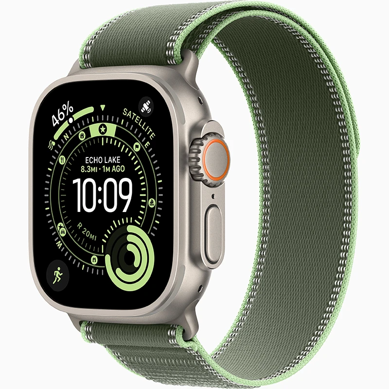 Apple Watch Ultra 3 Titanio Natural con Trail Loop