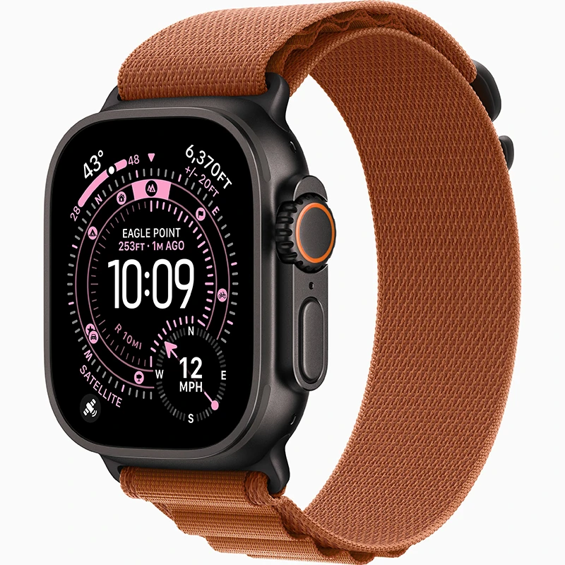 Apple Watch Ultra 3 Titanio Negro con Alpine Loop