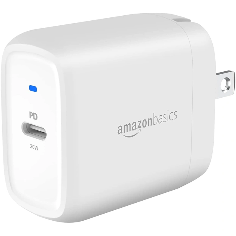 Cargador Amazon Basics 20W 1-Puero USB-C