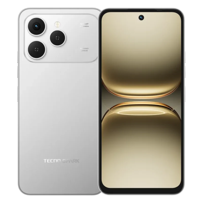 Celular Tecno Spark 40 Gris Titanio
