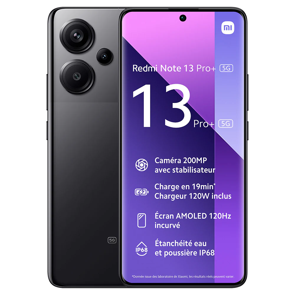 Xiaomi Redmi Note 13 Pro Plus Negro