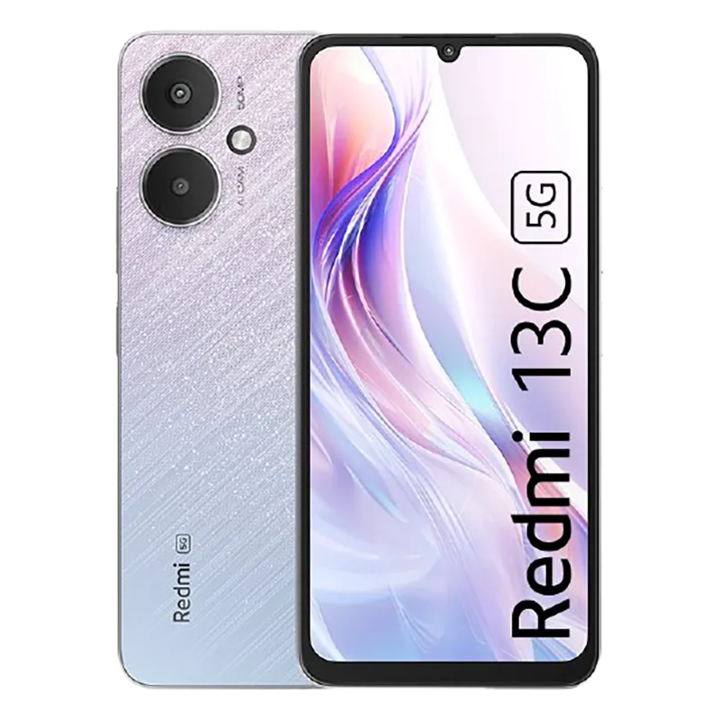 Celular Xioami Redmi 13C 5G Plateado