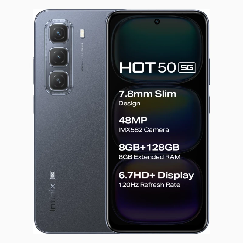 Celular Infinix Hot 50i 5G Negro