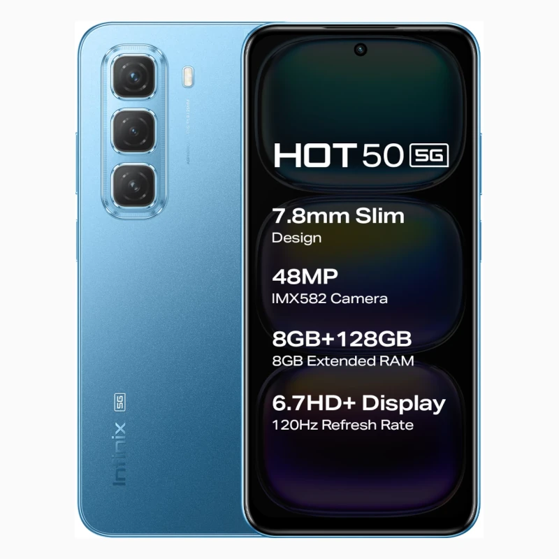 Celular Infinix Hot 50i 5G Azul