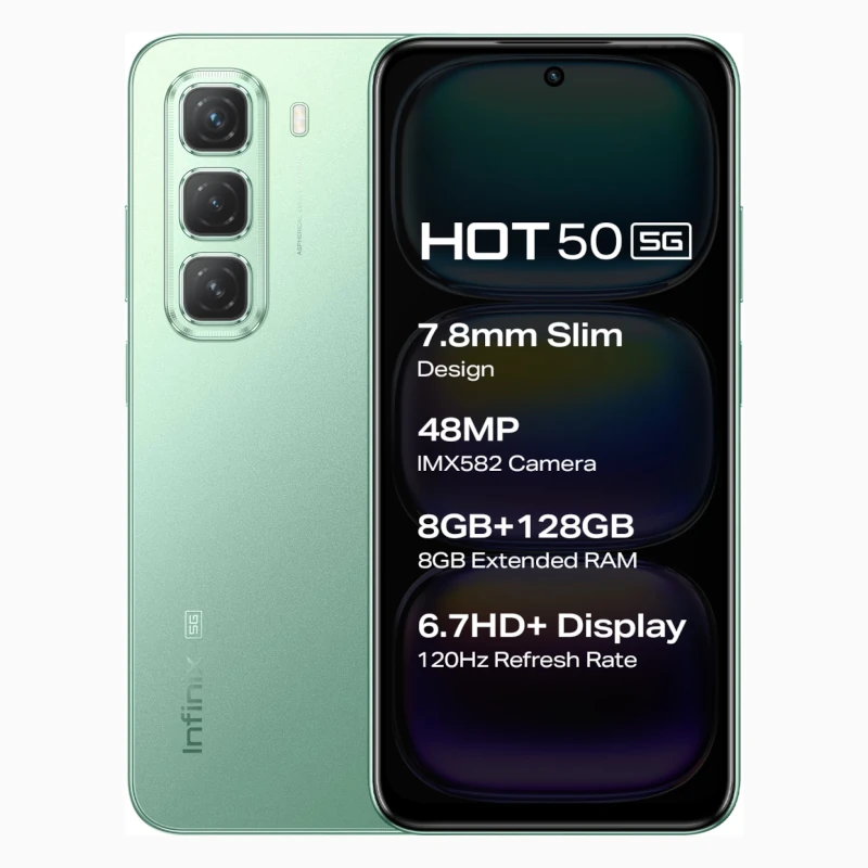 Celular Infinix Hot 50i 5G Verde