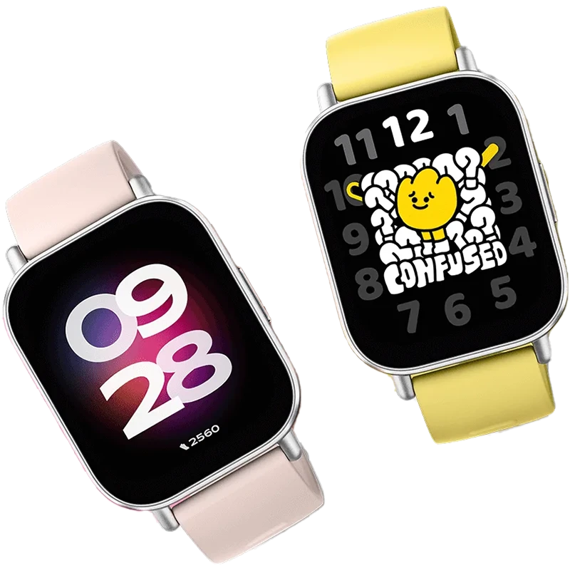 Reloj Xiaomi Redmi Watch 5 Lite rosa y amarillo